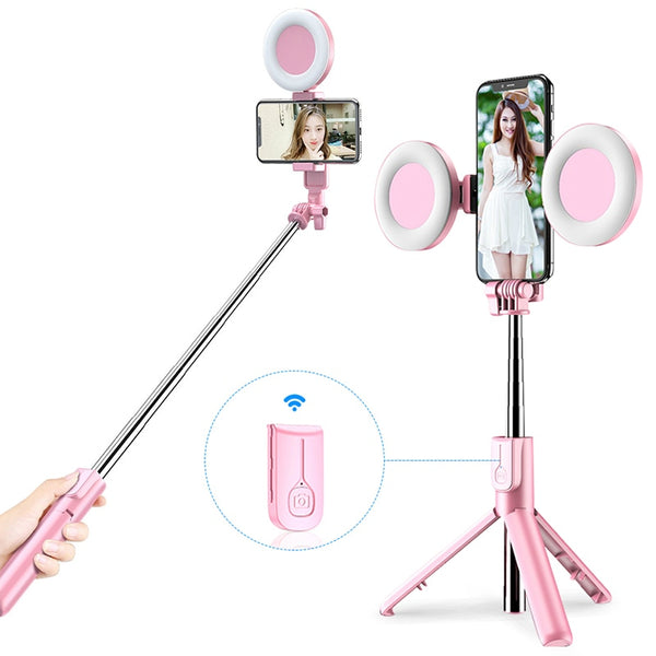 Bluetooth Remote Control Tripod (Compatible Selfie)